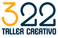 Logo taller 322 publicidad Bogotá